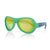 SHADEZ Kids Sunglasses Designers Leaf Print Green Teeny: 7+ years