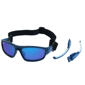 SHADEZ Sports Sunglasses Blue Junior: 3-7 years