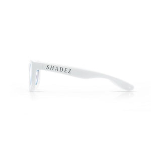 SHADEZ Blue Light Eyewear Protection White Teeny: 7-16 Years - ABRY Global