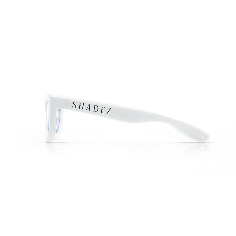 SHADEZ Blue Light Eyewear Protection White Junior: 3-7 years - ABRY Global