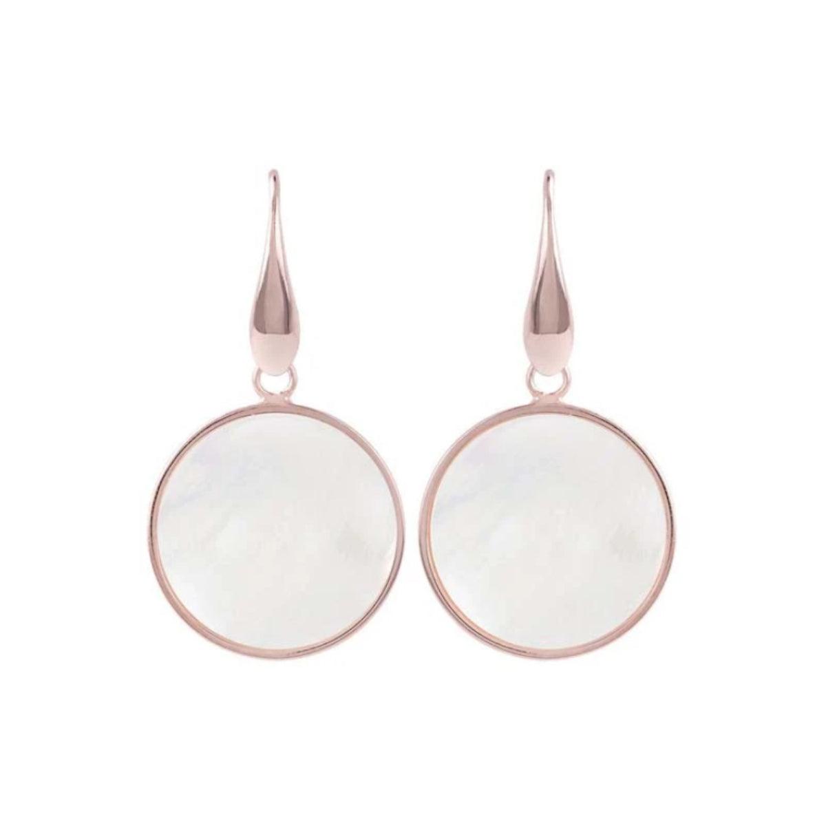 BRONZALLURE Stone Mini Disc Earrings - ABRY Global