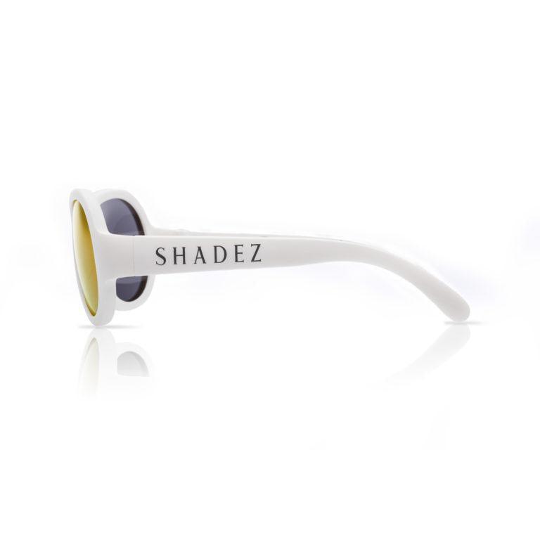 SHADEZ Kids Sunglasses Classics White Baby: 0-3 years - ABRY Global
