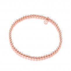 David Deyong Sterling Silver & Rose Gold Plated Beads Elastic Bracelet - ABRY Global