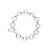 Infinity Link Charm Bracelet In 925 Solid Sterling Silver - ABRY Global